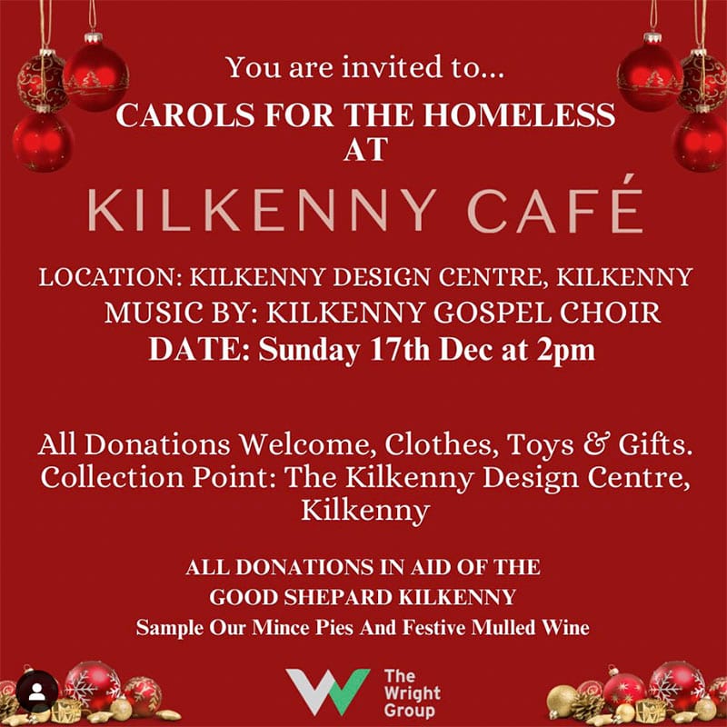 Carols for the Homeless Kilkenny City